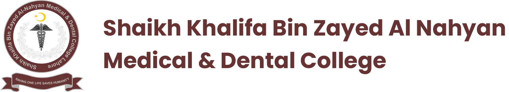 Shaikh Khalifa Bin Zayed Al Nahyan Medical & Dental College logo